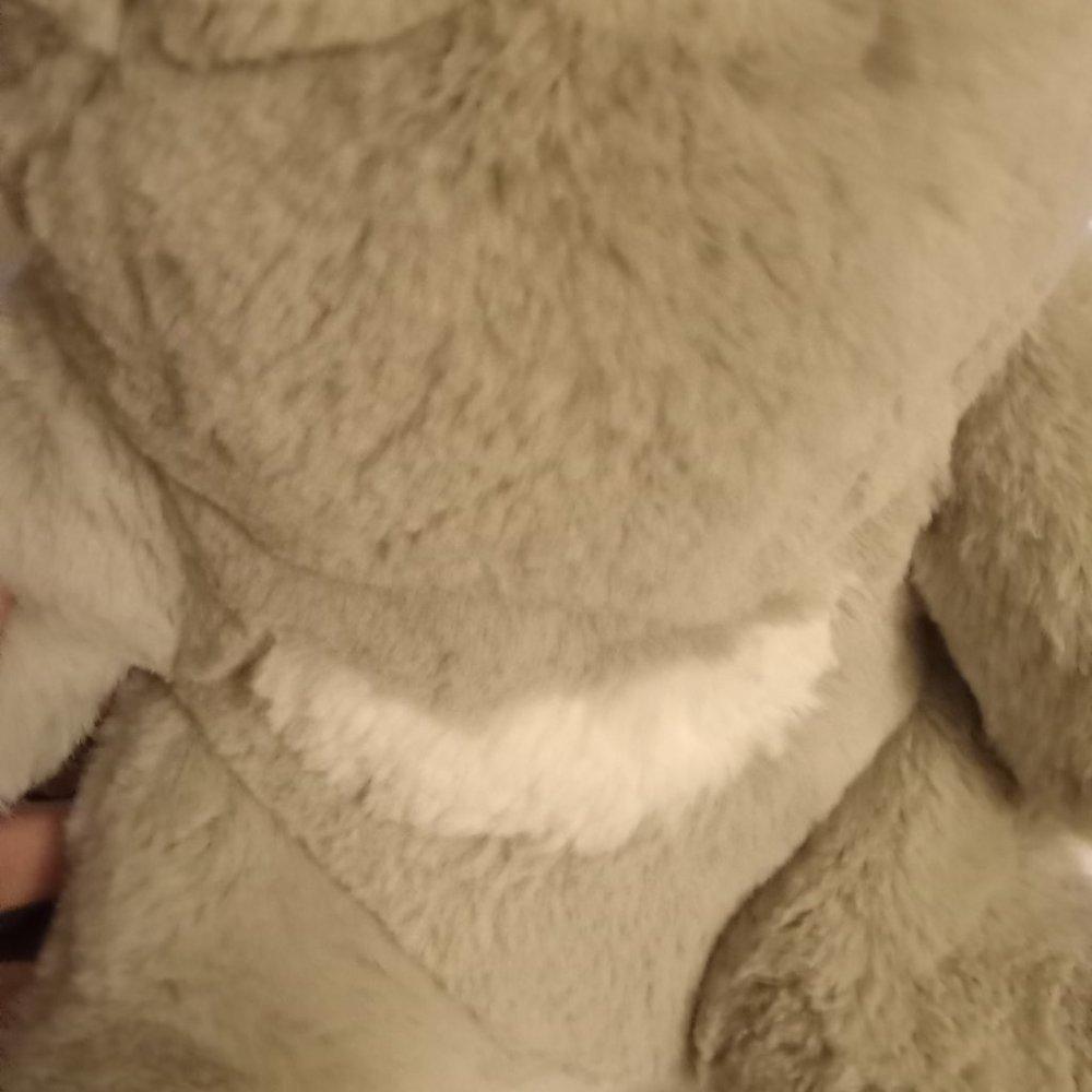 GUND Snuffles Gray with white super soft stuffed animal New - Picture 4 of 5